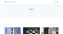 Desktop Screenshot of iptvspain.net